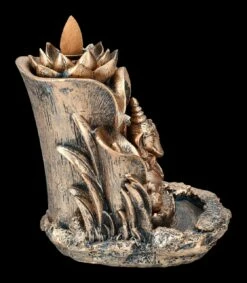 Backflow Räucherhalter - Ganesha Mit Lotus -FIGUREN Verkäufe 2D FS24424 Backflow Raucherhalter Ganesha mit Lotus 4 1280x1280