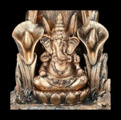 Backflow Räucherhalter - Ganesha Mit Lotus -FIGUREN Verkäufe 2D FS24424 Backflow Raucherhalter Ganesha mit Lotus 7 1280x1280