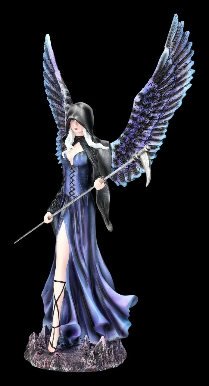 Dark Angel Figur - Dark Mercy Mit Sense Blau 5 Dark Angel Figur - Dark Mercy Mit Sense Blau – Bild 3