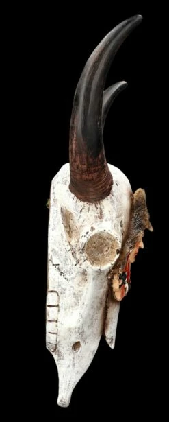 Wanddeko - Totenkopf Kuh Mit Indianer Relief 13 Wanddeko - Totenkopf Kuh Mit Indianer Relief -FIGUREN Verkäufe 2D FS24434 Wanddeko Totenkopf Kuh mit Indianer Relief 9 1280x1280