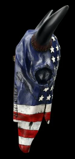 Wanddeko - Totenkopf Rind US Flagge 13 Wanddeko - Totenkopf Rind US Flagge -FIGUREN Verkäufe 2D FS24440 Wanddeko Totenkopf Rind US Flagge 9 1280x1280
