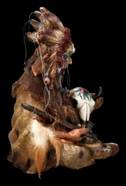 Indianer Figur - Häuptling Mit Friedenspfeife Groß 14 Indianer Figur - Häuptling Mit Friedenspfeife Groß -FIGUREN Verkäufe 2D FS24446 Indianer Figur Hauptling mit Friedenspfeife gross 6 1280x1280