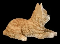 Katzen Figur - Orange Tabby Baby Liegend -FIGUREN Verkäufe 2D FS24459 Baby Katzen Figur Orange Tabby liegend 4 1280x1280