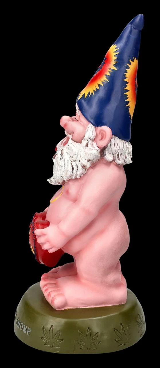 Gartenzwerg Figur - Hippie Gnom Free Love 6 Gartenzwerg Figur - Hippie Gnom Free Love – Bild 4