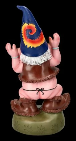 Gartenzwerg Figur - Hippie Gnom Freudentanz -FIGUREN Verkäufe 2D FS24475 Gartenzwerg Figur Hippie Gnom Freudentanz 3 1280x1280
