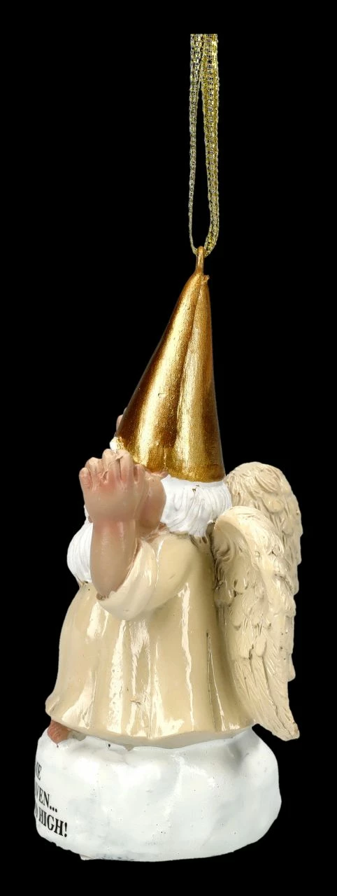 Christbaumschmuck - Gartenzwerg Engel Kiffer 6 Christbaumschmuck - Gartenzwerg Engel Kiffer – Bild 4