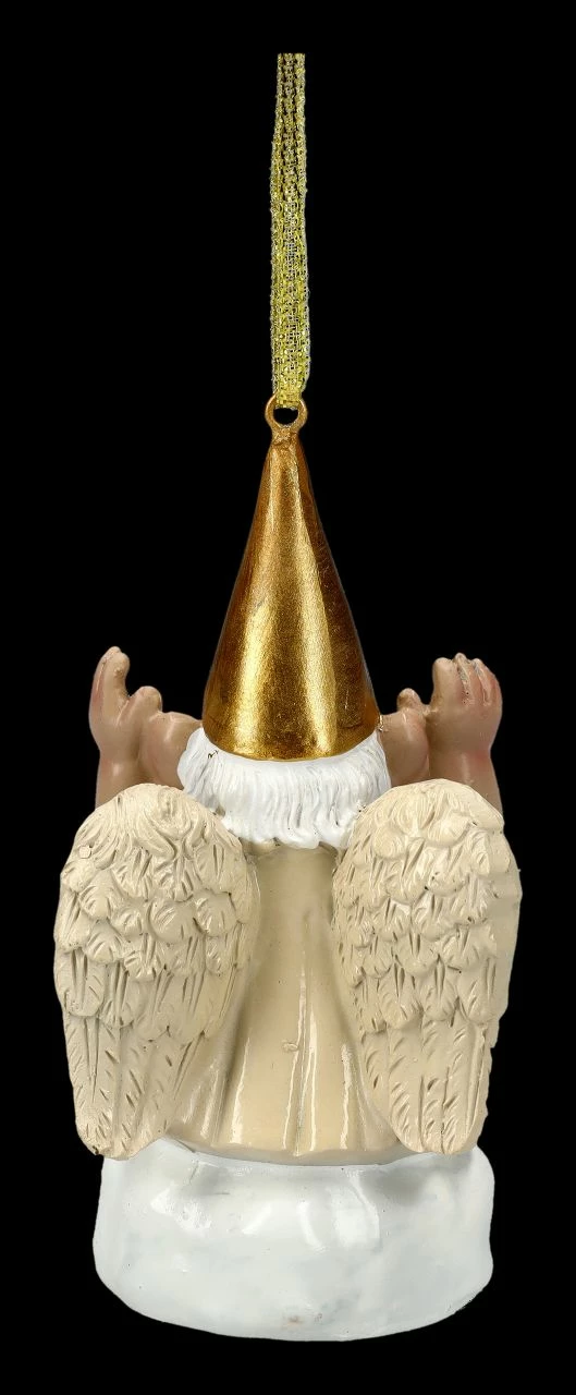 Christbaumschmuck - Gartenzwerg Engel Kiffer 7 Christbaumschmuck - Gartenzwerg Engel Kiffer – Bild 5