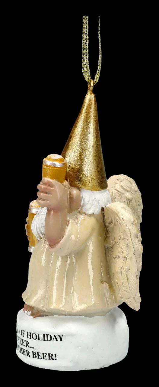 Christbaumschmuck - Gartenzwerg Engel Prost 7 Christbaumschmuck - Gartenzwerg Engel Prost – Bild 5