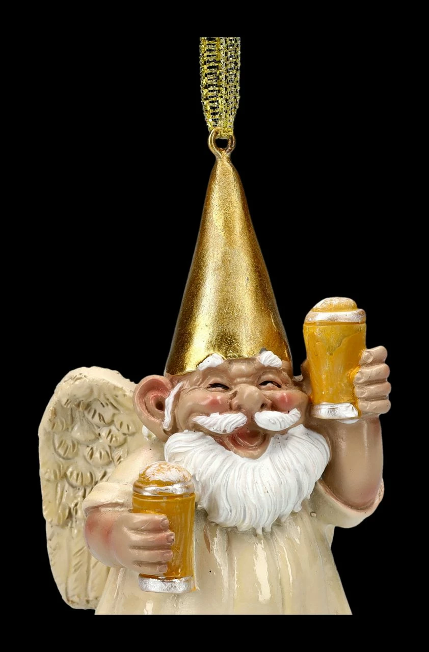 Christbaumschmuck - Gartenzwerg Engel Prost 10 Christbaumschmuck - Gartenzwerg Engel Prost – Bild 8