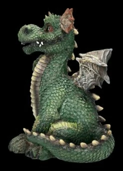 Drachen Figur Grün Mit Welcome Schild 12 Drachen Figur Grün Mit Welcome Schild -FIGUREN Verkäufe 2D FS24511 Drachenfigur grun mit Welcome Schild 2 1280x1280