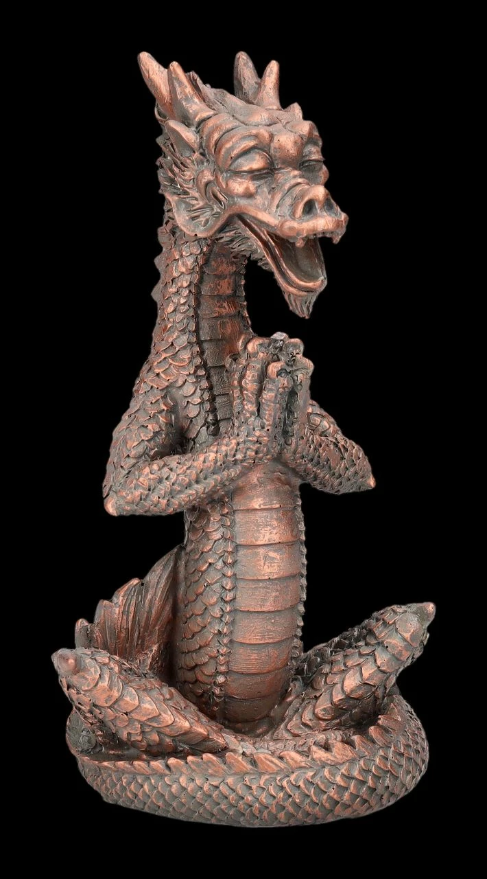 Chinesische Drachen Figuren - Meditation 3er Set 8 Chinesische Drachen Figuren - Meditation 3er Set – Bild 6