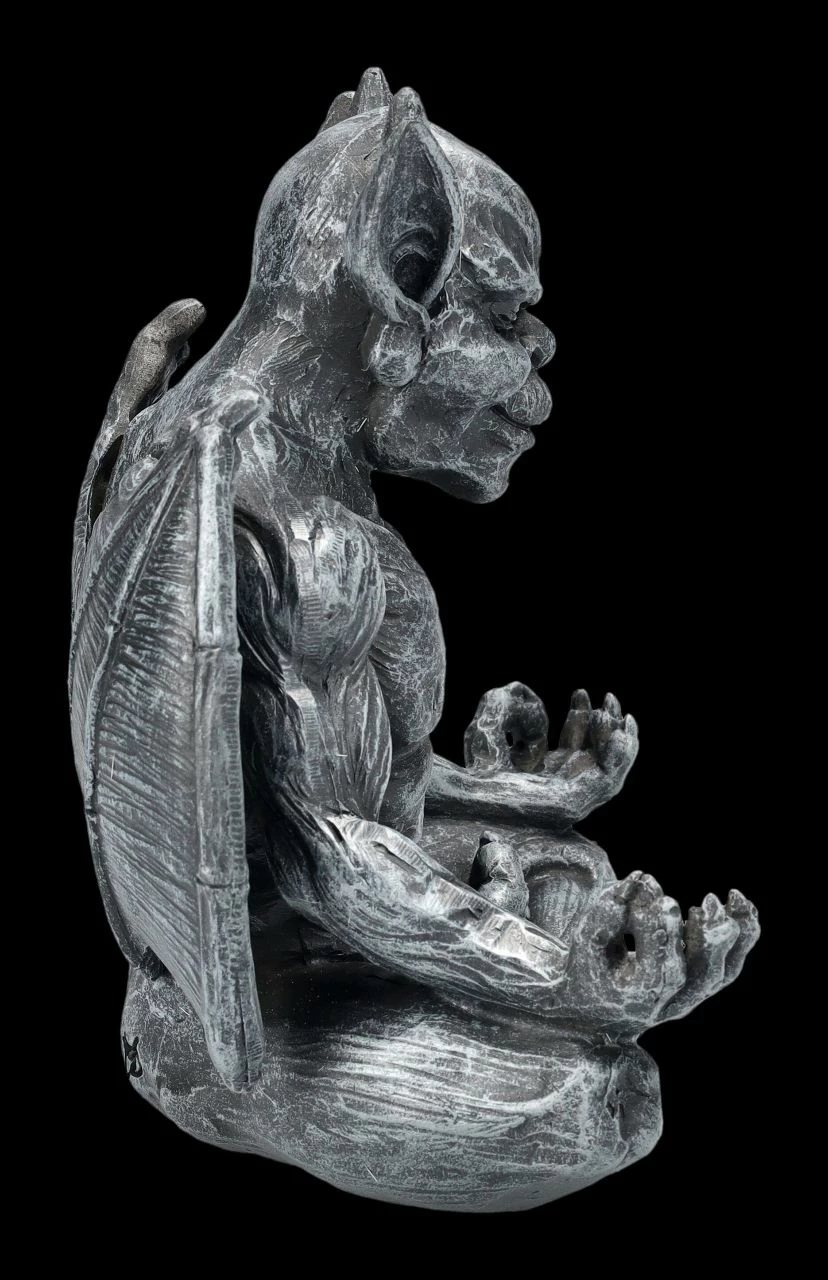 Gargoyle Figur - Meditation Ohm 8 Gargoyle Figur - Meditation Ohm – Bild 6