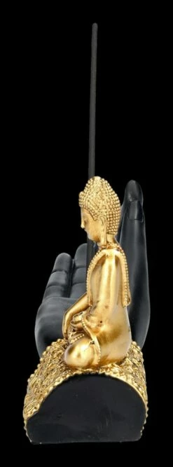 Räucherhalter - Buddha Figur Auf Hand -FIGUREN Verkäufe 2D FS24530 Raucherhalter Buddha Figur auf Hand 2 1280x1280