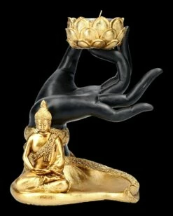 Teelichthalter - Buddha Figur Mit Hand 16 Teelichthalter - Buddha Figur Mit Hand -FIGUREN Verkäufe 2D FS24532 Teelichthalter Buddha Figur mit Hand 5 1280x1280