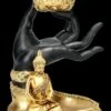 Teelichthalter - Buddha Figur Mit Hand -FIGUREN Verkäufe 2D FS24532 Teelichthalter Buddha Figur mit Hand 9 1280x1280