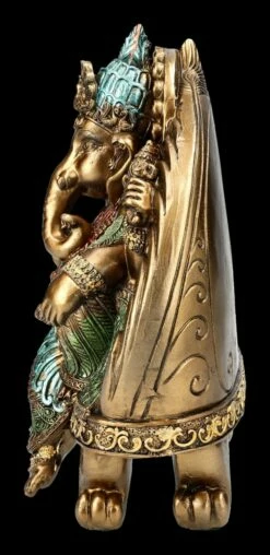 Ganesha Figur Auf Pfauen Thron -FIGUREN Verkäufe 2D FS24534 Ganesha Figur auf Pfauen Thron 2 1280x1280