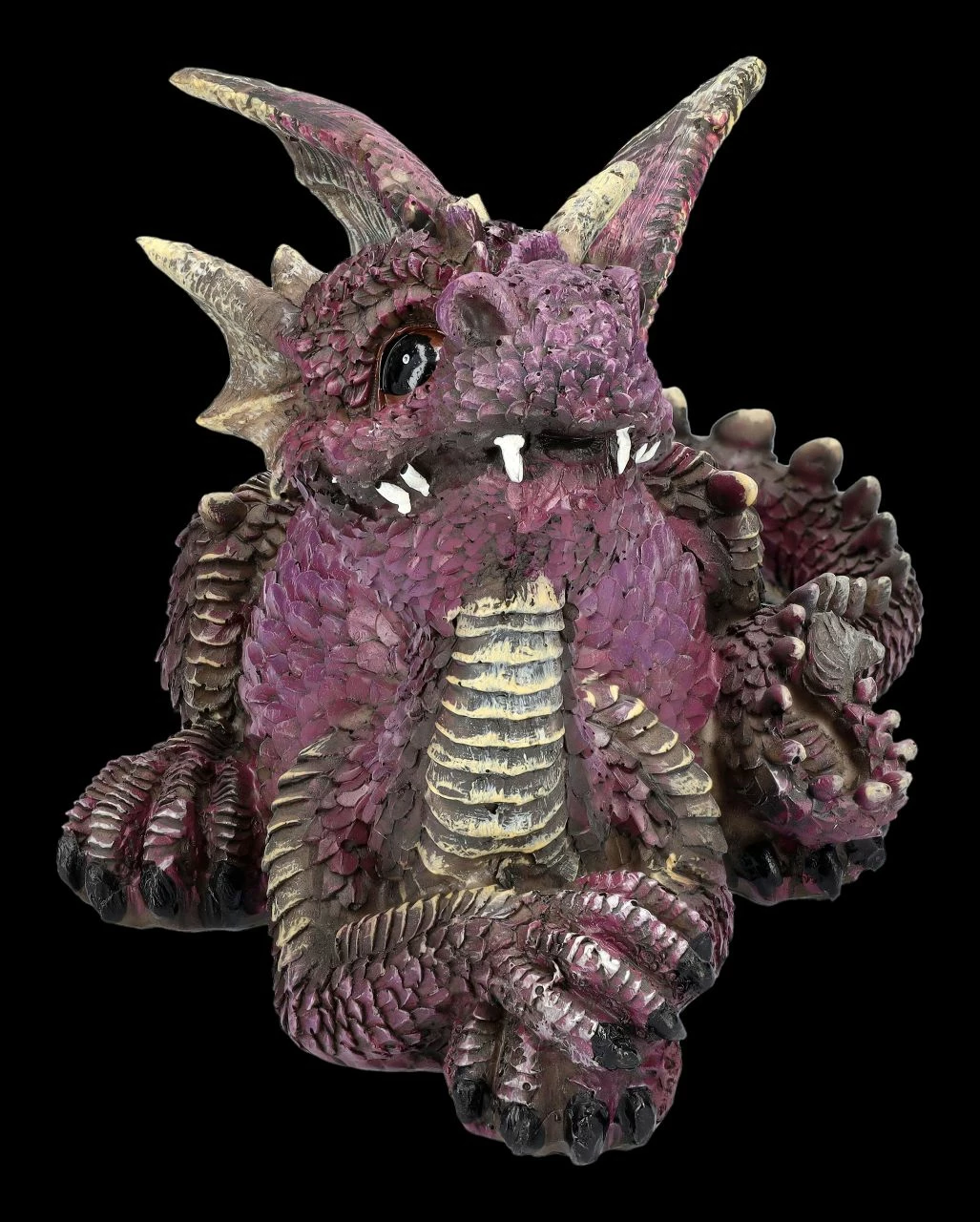 Drachen Figur Liegend Lila 6 Drachen Figur Liegend Lila – Bild 4