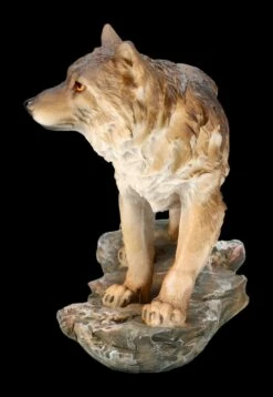 Wolfsfigur Grau Stehend 12 Wolfsfigur Grau Stehend -FIGUREN Verkäufe 2D FS24571 Wolfsfigur grau stehend 4 1280x1280