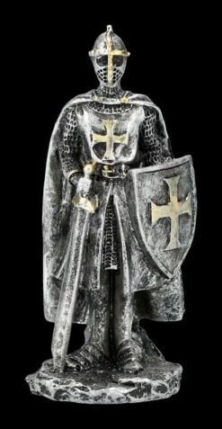 Ritterfiguren - Kreuzritter 12er Set Silber 8 Cm -FIGUREN Verkäufe 2D FS24572 Ritterfiguren 12er Set silber 8 cm 19 1280x1280