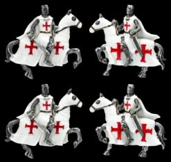 Magnete - Reitende Kreuzritter 12er Set 10 Magnete - Reitende Kreuzritter 12er Set -FIGUREN Verkäufe 2D FS24573 Magnete Reitende Kreuzritter 12 Set 1 weiss frontal 1280x1280