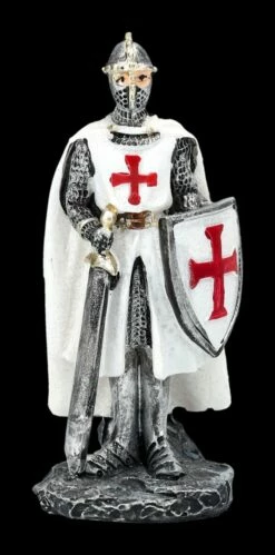 Ritterfiguren - Kreuzritter 12er Set Weiß 8 Cm -FIGUREN Verkäufe 2D FS24573 Ritterfiguren Kreuzritter 12er weiss 19 1280x1280