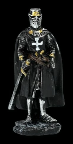 Ritterfiguren - Kreuzritter 12er Set Schwarz 8 Cm -FIGUREN Verkäufe 2D FS24574 Ritterfiguren Kreuzritter 12er schwarz 19 1280x1280