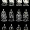 Ritterfiguren - Kreuzritter 12er Set Bunt 4,5 Cm -FIGUREN Verkäufe 2D FS24576 Ritterfiguren Kreuzritter 12 Set bunt 4 5 cm 1 frontal 1280x1280