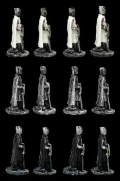 Ritterfiguren - Kreuzritter Mit Schild 12er Set Bunt 4,5 Cm -FIGUREN Verkäufe 2D FS24576 Ritterfiguren Kreuzritter 12 Set bunt 4 5 cm rechts 1280x1280