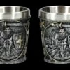 Schnapsbecher - Kreuzritter Reitend 4er Set -FIGUREN Verkäufe 2D FS24580 Schnapsbecher Kreuzritter reitend 2er Set 2 1280x1280
