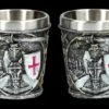 Schnapsbecher - Kreuzritter Weiß 4er Set -FIGUREN Verkäufe 2D FS24581 Schnapsbecher Kreuzritter weiss 2er Set 2 1280x1280