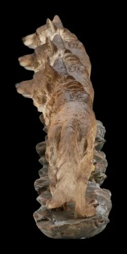 Wolf Figuren - Stehend Grau 3er Set -FIGUREN Verkäufe 2D FS24606 Wolf Figuren Stehend grau 3er Set 2 1280x1280