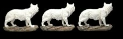 Wolf Figuren - Stehend Weiß 3er Set -FIGUREN Verkäufe 2D FS24609 Wolf Figuren Stehend weiss 3er Set 3 1280x1280