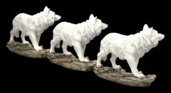 Wolf Figuren - Stehend Weiß 3er Set -FIGUREN Verkäufe 2D FS24609 Wolf Figuren Stehend weiss 3er Set 7 1280x1280