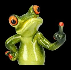 Lustige Frosch Figur - Mittelfinger 15 Lustige Frosch Figur - Mittelfinger -FIGUREN Verkäufe 2D FS24616 Lustige Frosch Figur Mittelfinger 10 1280x1280