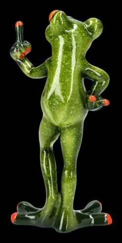 Lustige Frosch Figur - Mittelfinger 13 Lustige Frosch Figur - Mittelfinger -FIGUREN Verkäufe 2D FS24616 Lustige Frosch Figur Mittelfinger 6 1280x1280