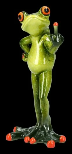 Lustige Frosch Figur - Mittelfinger 11 Lustige Frosch Figur - Mittelfinger -FIGUREN Verkäufe 2D FS24616 Lustige Frosch Figur Mittelfinger 9 1280x1280