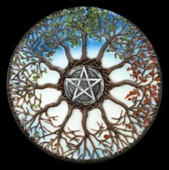 Wandrelief - Lebensbaum Jahreszeiten