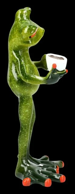 Lustige Frosch Figur - Kaffeepause 14 Lustige Frosch Figur - Kaffeepause -FIGUREN Verkäufe 2D FS24627 Lustige Frosch Figur Kaffeepause 6 1280x1280