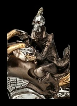 Skelett Figur Motorrad - Ride Or Die Bronzefarben 16 Skelett Figur Motorrad - Ride Or Die Bronzefarben -FIGUREN Verkäufe 2D FS24718 Skelett Figur Motorrad Ride or Die bronzefarben 9 1280x1280