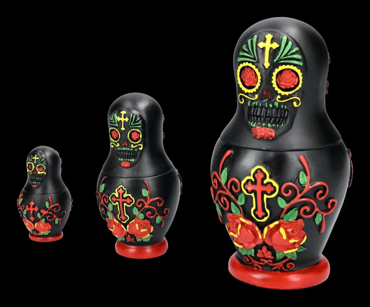 Matrjoschka - Totenköpfe DOD 5 Matrjoschka - Totenköpfe DOD – Bild 3