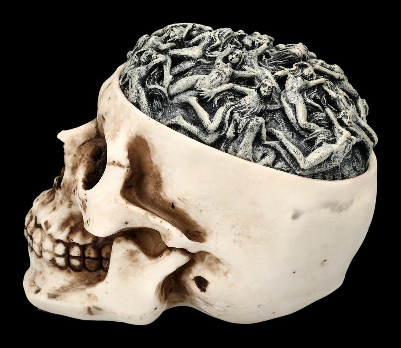 Totenkopf Schatulle - Hells Desire Deckel 6 Totenkopf Schatulle - Hells Desire Deckel – Bild 4