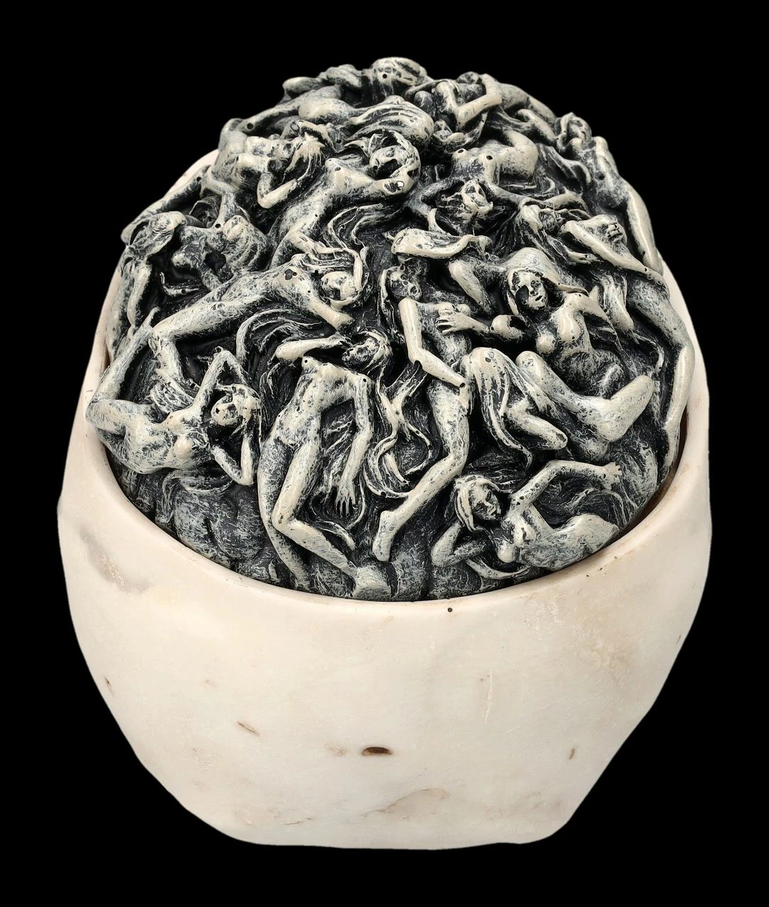 Totenkopf Schatulle - Hells Desire Deckel 7 Totenkopf Schatulle - Hells Desire Deckel – Bild 5