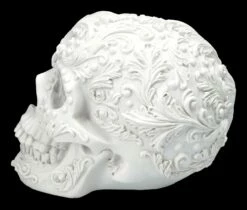 Totenkopf - Rokoko Schädel Weiß 12 Totenkopf - Rokoko Schädel Weiß -FIGUREN Verkäufe 2D FS24746 Totenkopf Rokoko Schadel weiss 2 1280x1280