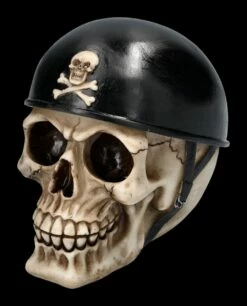 Totenkopf - Schädel Mit Biker Helm -FIGUREN Verkäufe 2D FS24747 Totenkopf Sch del mit Biker Helm 7 1280x1280