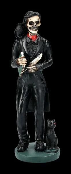 Skelett Figur - Skeledgar Allan Poe