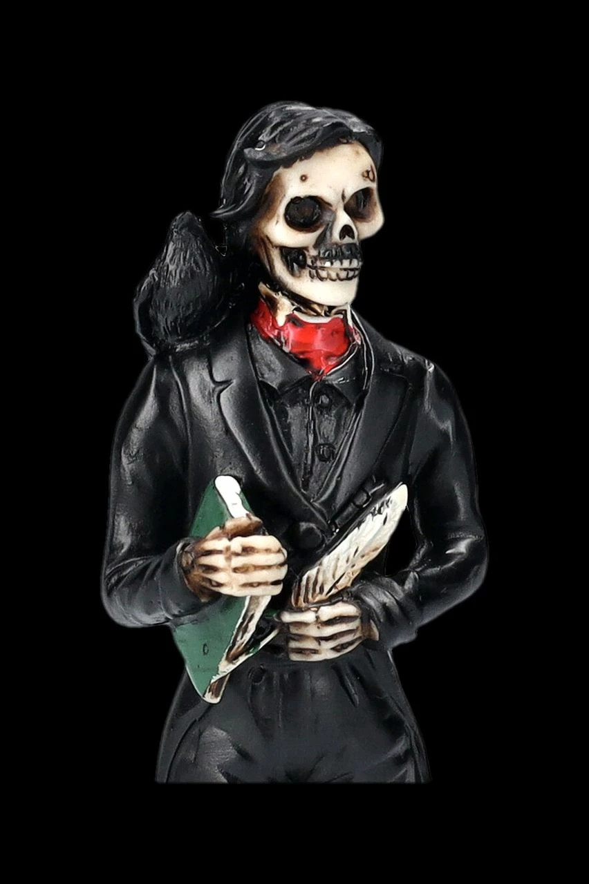 Skelett Figur - Skeledgar Allan Poe 9 Skelett Figur - Skeledgar Allan Poe – Bild 7
