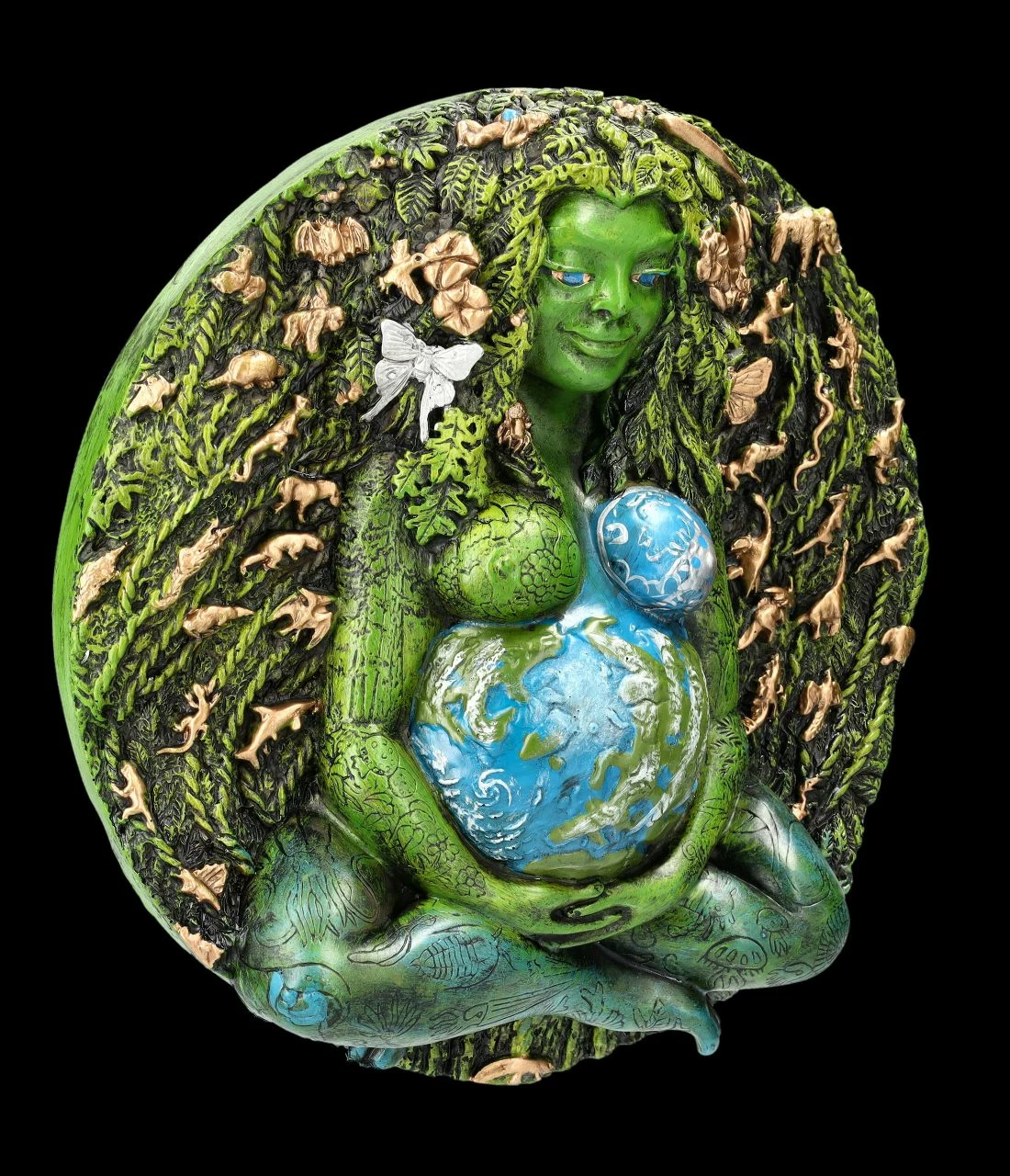 Wandrelief - Tausendjährige Gaia - Mutter Erde 4 Wandrelief - Tausendjährige Gaia - Mutter Erde – Bild 2