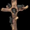 Wandrelief Kreuz - Schwarzbären Auf Baum -FIGUREN Verkäufe 2D FS24760 Wandrelief Kreuz Schwarzbaren auf Baum 1 1280x1280