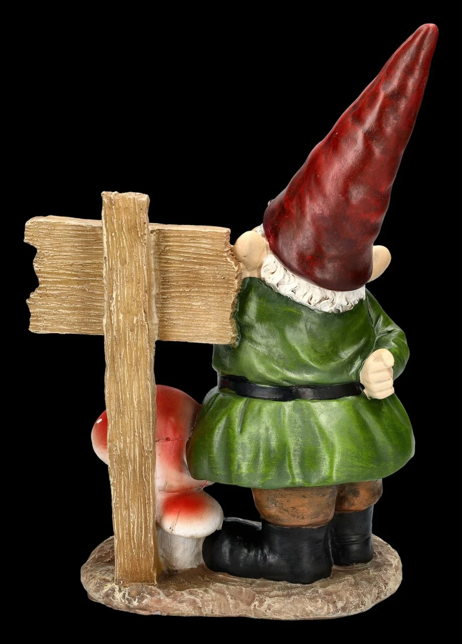 Gartenzwerg Figur - Shh Ruhe Im Garten 6 Gartenzwerg Figur - Shh Ruhe Im Garten – Bild 4