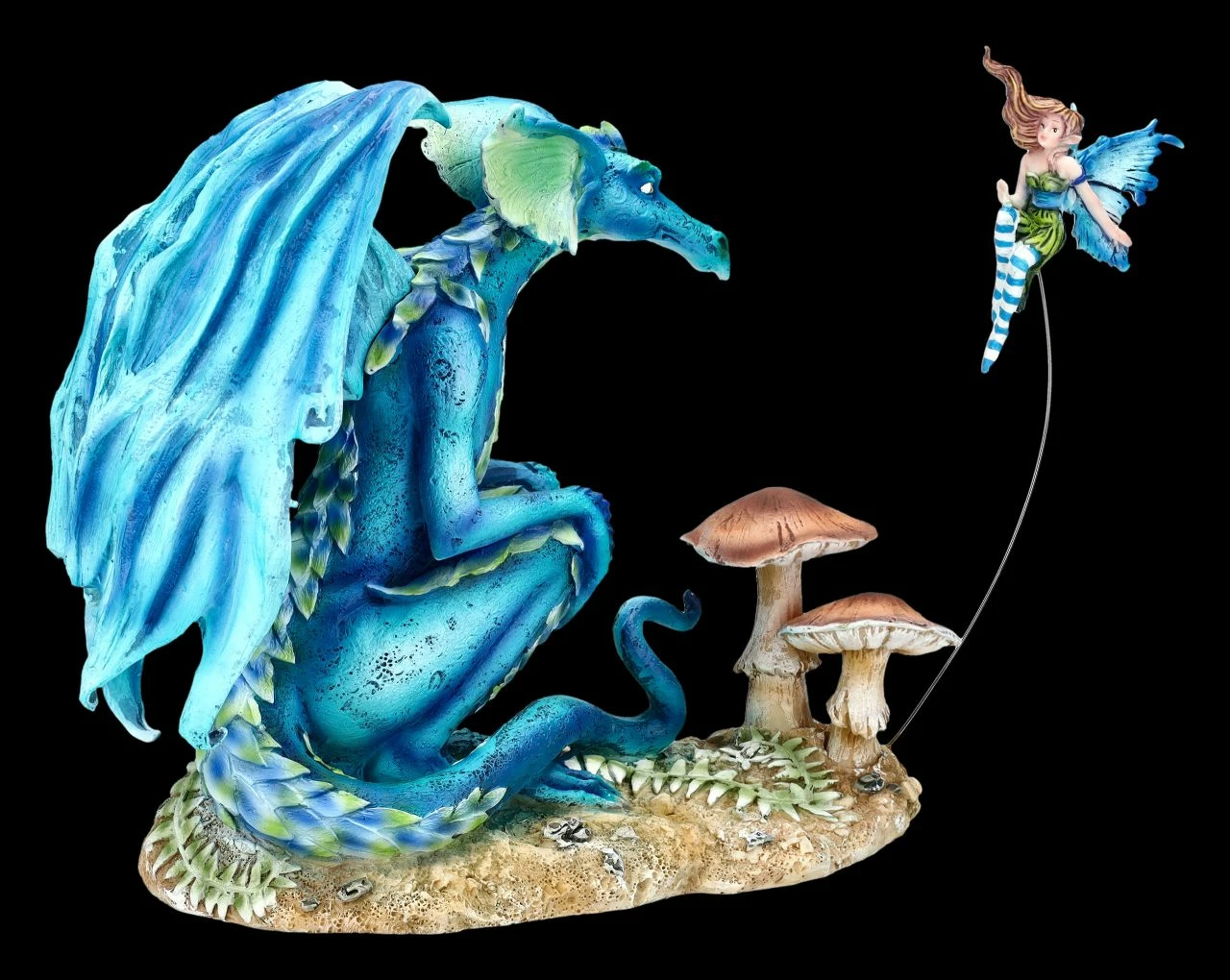 Elfen Figur Mit Drache - Close Encounter 9 Elfen Figur Mit Drache - Close Encounter – Bild 7